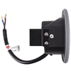 Okrągła LAMPA schodowa AZYL LED 03904 Ideus metalowa OPRAWA wpust LED 1,6W 4000K outdoor IP54 szary