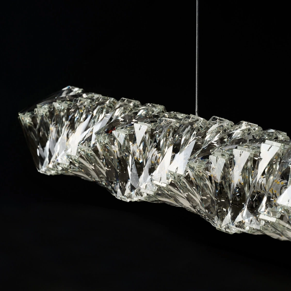 Pałacowa lampa wisząca FLORENCE AZ6187 Azzardo LED 36W 4000K złota