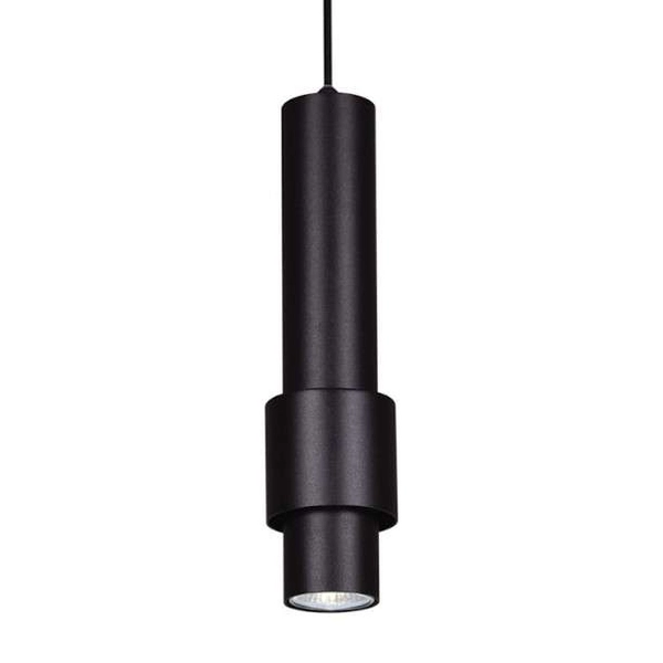 LAMPA wisząca Roto K-4544 Kaja okrągła OPRAWA metalowy ZWIS tuba czarna