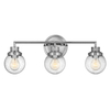 Kinkiet ścienny potrójny Poppy QN-POPPY3-PC-BATH do kuchni IP44 chrom