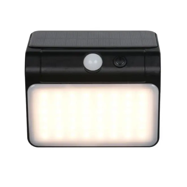 Elewacyjny kinkiet z czujnikiem OLINDA R23156102 LED 2,5W 4000K IP44 czarny