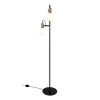 Lampa podłogowa regulowana Arild 2312324003 do czytania czarny mosiądz