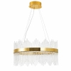 Wisząca lampa crystals HESTIA złota ST-4999-60 1xLED 35W 3000K glamour