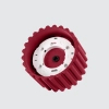 Lampa sufitowa AURA SL.1822 ryflowana burgundowa 1xGx53