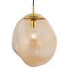 Modernistyczna lampa wisząca Sol 4261 TK Lighting szklana bursztynowa