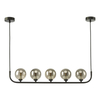 Wisząca lampa molekułowa Cradle CRA0522-01 czarny przydymiony