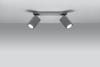 LAMPA sufitowa SL.0456 metalowa OPRAWA listwa reflektorki regulowane szare