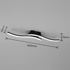 Salonowa lampa sufitowa NORVE DL432-62472 LED 5W 4000K czarny