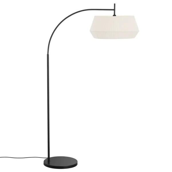 Lampa podłogowa do salonu DICTE 2112414001 biały czarny