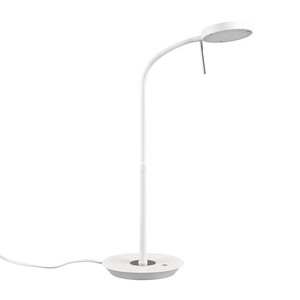 Ściemnialna lampka biurkowa MONZA 523310131 LED 12W 2300-4000K biały