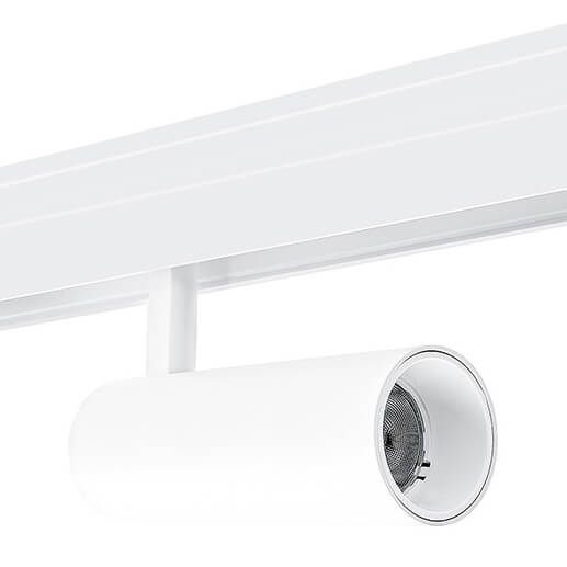 Reflektor do szyn magnetycznych Komassa 6625 LED 15W 3000K metalowy biały