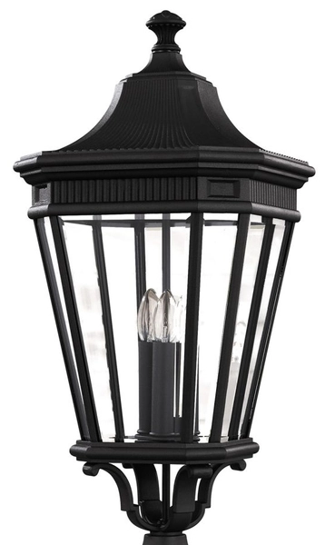 Latarenka ogrodowa FE-COTSLN3-L-BK Feiss industrialna czarna