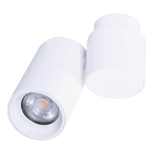 Sypialniana lampa sufitowa MAKALU AZ4211 Azzardo z regulacją tubka biały