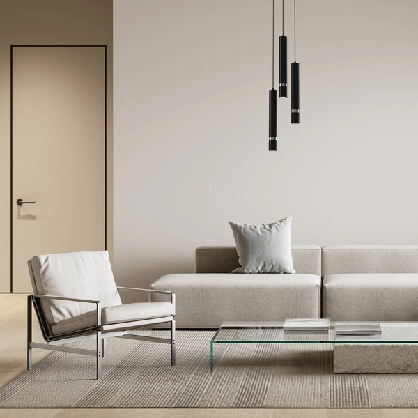 Wisząca lampa Joker MLP8916 loftowa do jadalni czarna