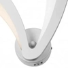 LAMPA ścienna VEN K-MB 2286/1 metalowa OPRAWA LED 12W kinkiet biały