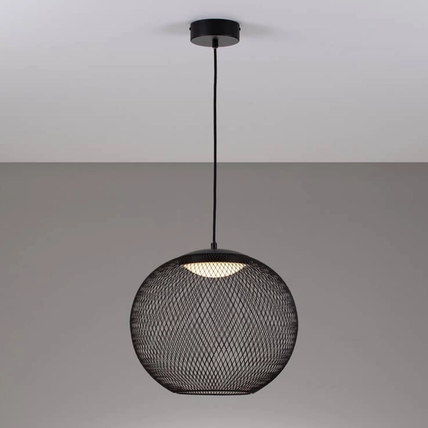 Jadalniana zwieszająca lampa RITA LE44252 LED 19W 3000K klatka czarna