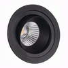 Kuchenna oprawa podtynkowa Hiden H0110 Maxlight LED 10W 3000K okrągła czarna