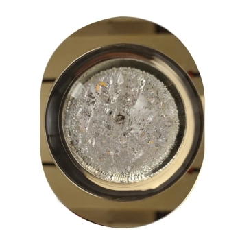 Złota lampa ścienna EUFORIA AZ6741 1xLED 6W 3000K glamour do jadalni