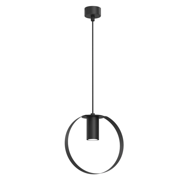 Lampa pierścieniowa wisząca ORTIGA 5041 Shilo nad wyspę czarna