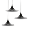 Lampa zawieszana nad stół Oslo ABR-OSLO-B Abruzzo stożek czarna