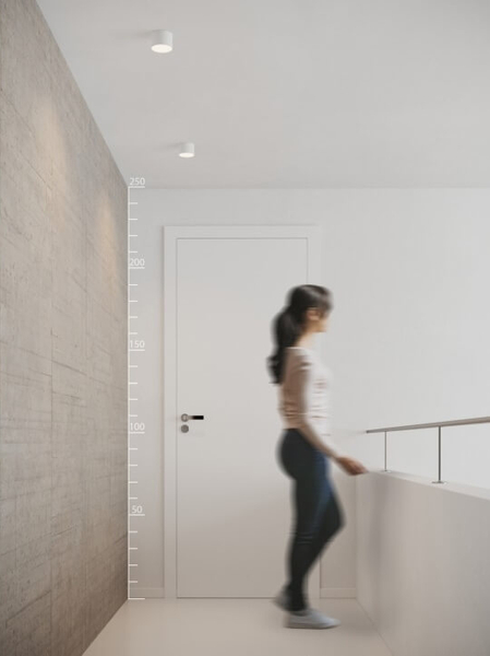 Czarny downlight okrągły Monza AZ2255 LED 5W lampa do sypialni