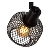 Regulowana LAMPA ścienna MAREN 77978/01/30 Lucide metalowa OPRAWA loftowy spot sufitowy reflektorek czarny