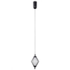 Lampa wisząca diament Sevil PND-34403-1-BK LED 5W 3000K druciana czarny