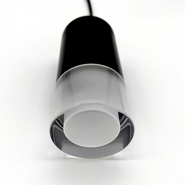 Wisząca lampa do salonu Linea ST-XT037-2P Step na listwie tuba czarna