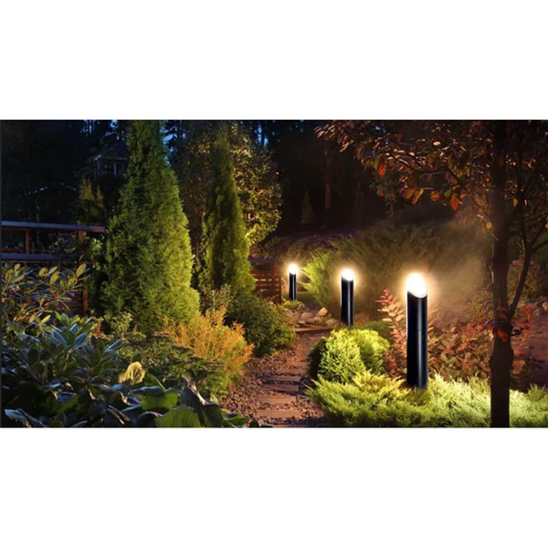 Lampa ogrodowa stojąca Saga 9920 Shilo tuba IP54 antracyt