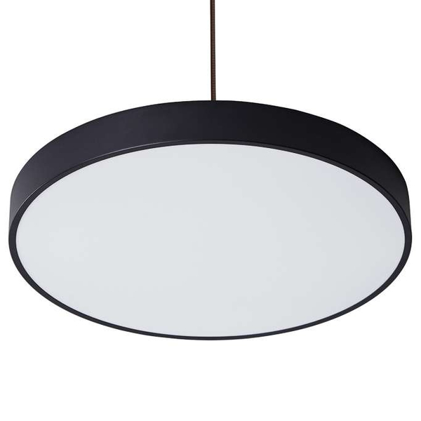 LAMPA wisząca ORBITAL 5361-830RP-BK-3 Italux metalowa OPRAWA zwis LED 24W 3000K czarny