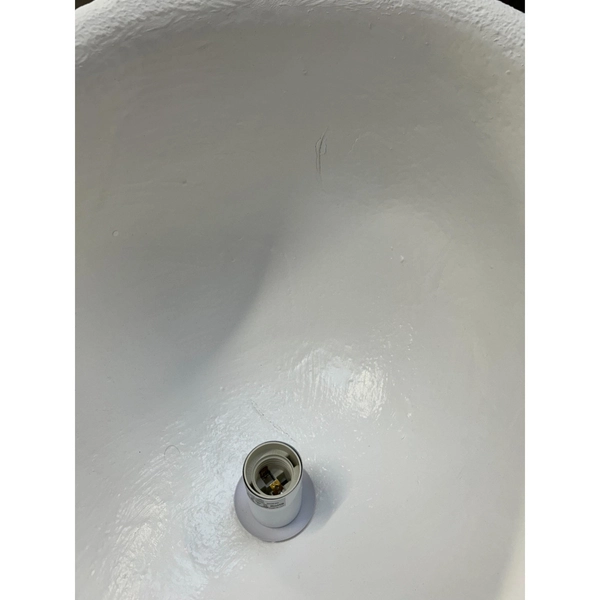 Regulowana lampa do salonu Stone DN426-600 wiszący kamień metalowy biały outlet