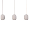 Potrójny ceramiczny żyrandol Olo 3 41419 do przedpokoju beżowy