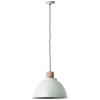 Skandynawska lampa wisząca Erena 99836/63 metalowa jasnozielona