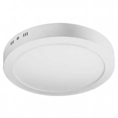 Sufitowa LAMPA plafon MARTIN LED 24W 4000K 02907 Ideus okrągła OPRAWA metalowa biała