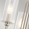 Szklana lampa wisząca QN-KIMROSE3-PN geometryczna nikiel