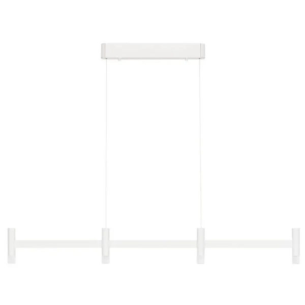 Wisząca lampa nad wyspę CORVETA LE45433 LED 17W 2700K tuby białe