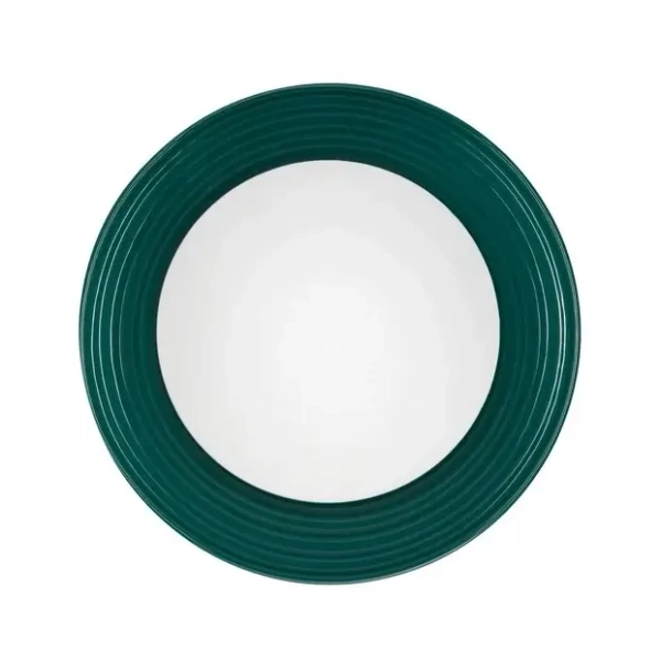 Naścienna lampa porcelanowa MALVANO LE45264 okrągła zielona