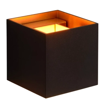 Kinkiet na ścianę XIO 09217/04/30 Lucide do salonu loft czarny