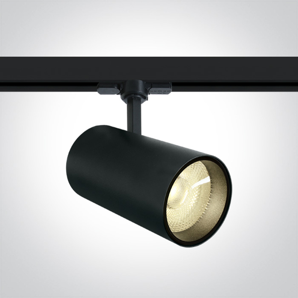 Lampa sufitowa do systemu 3-fazowego REO MYL.00093 LED 30W 3000K czarna