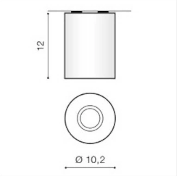 Sufitowa lampa sypialniana Neos nad łóżko czarna chrom