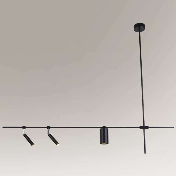 Regulowana LAMPA wisząca NAMASU 7862 Shilo metalowa OPRAWA regulowany ZWIS tuby czarne