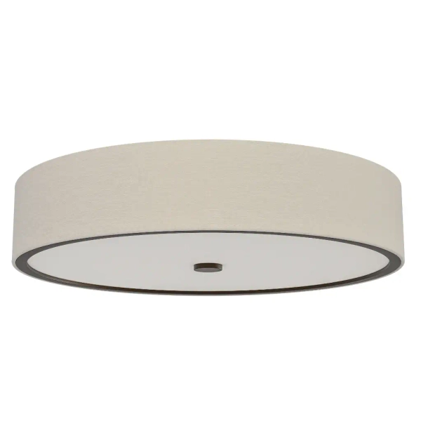 Sufitowa lampa Zalindro PL Chocco 54 OR85990 okrągła brązowa