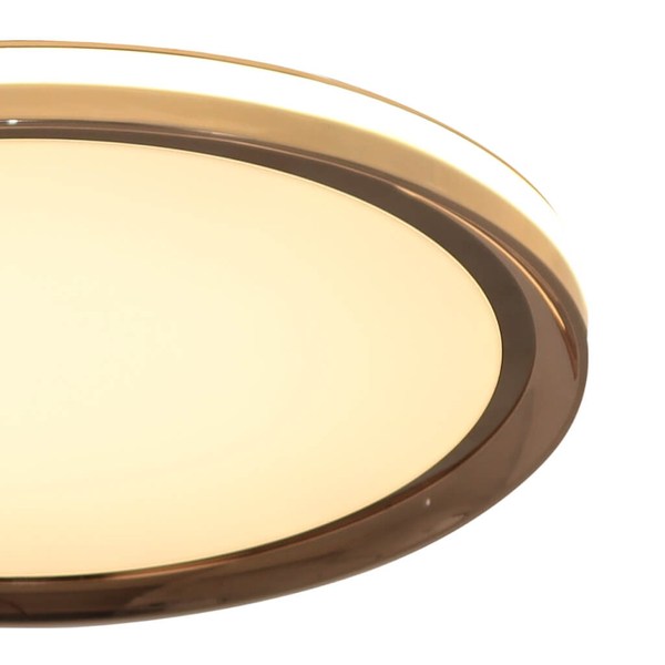 Sufitowy plafon Apart MX4168-1-3WGT Zumaline LED 24W 3000K biały złoty