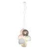 Wisząca lampa ceramiczna Cases PND-94794-6A-MLTI kopułowa kolorowa
