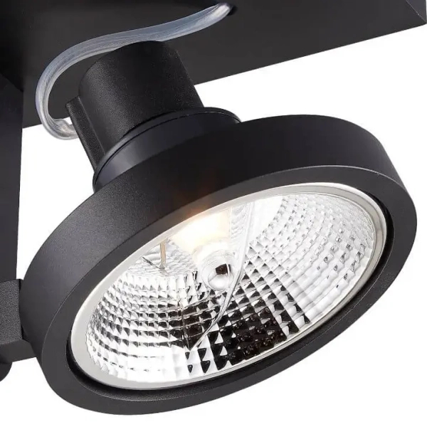 Regulowany reflektor Master ACGU10-181 czarna lampa sufitowa