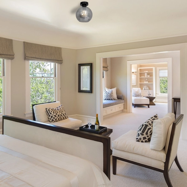 Skandynawska LAMPA sufitowa SOFIA MLP6574 Milagro loftowa OPRAWA szklana kula ball czarna przydymiona