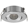 Okrągła LAMPA podtynkowa MATI LED C 03735 Ideus metalowa OPRAWA wpuszczana LED 1,5W 4000K oczko chrom