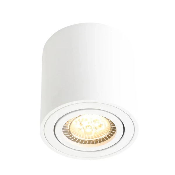 Sufitowa lampa metalowa SABONIS 2410220101 tubka biała