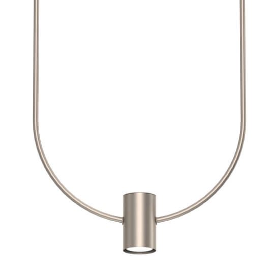 Regulowana lampa wisząca No.C 5080 Shilo 46cm metalowa nad stół platynowy