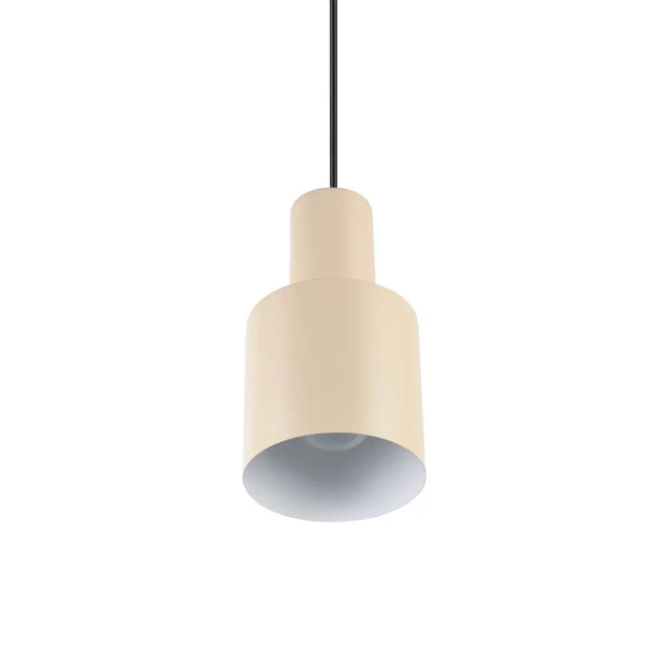Beżowa lampa Agudo 319400144 tuba sufitowa z regulacją 1x10W E27